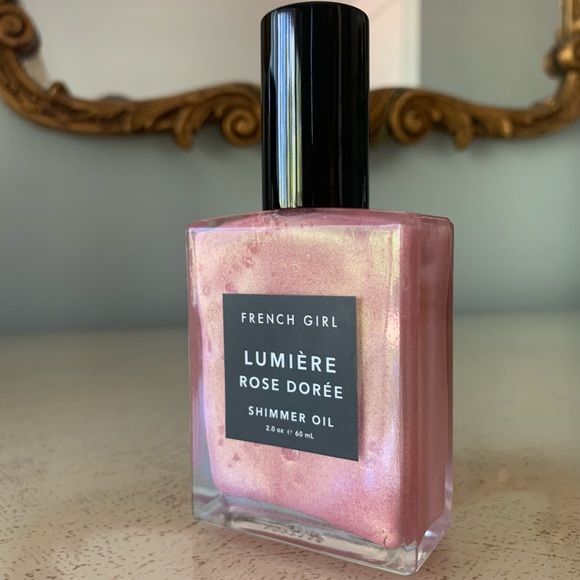 French Girl Cosmetics Rose Doree Shimmering Body Oil - Picture 1 of 4